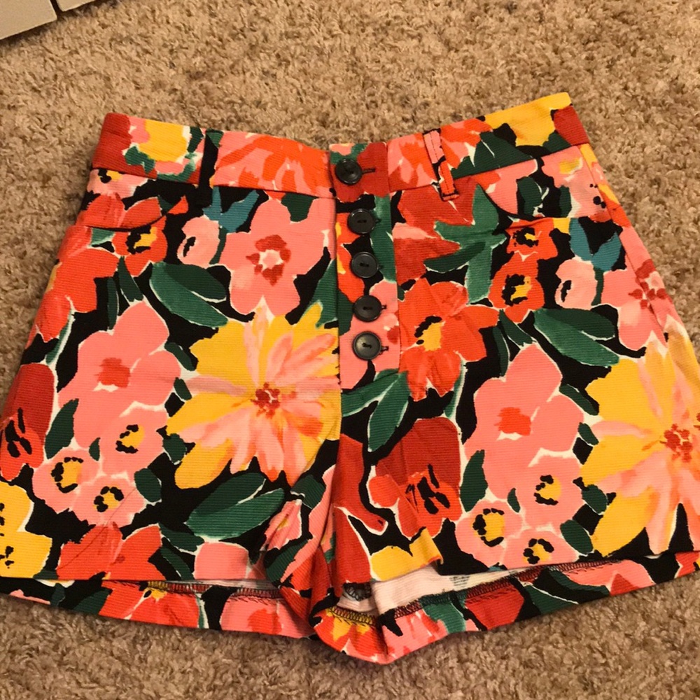 Zara Flower Shorts